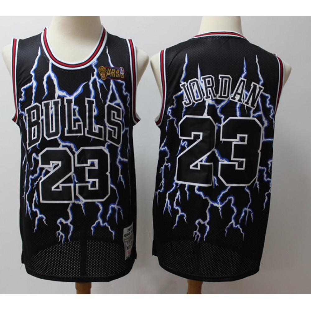 Official Chicago Bulls 23 Black Jersey - - Fan Favorite