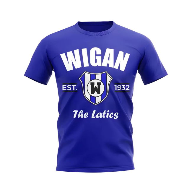 Wigan T-Shirt - Blue (Unisex