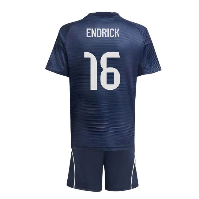 Endrick 16 Real Madrid First Team Fan Shirt - Adults Version