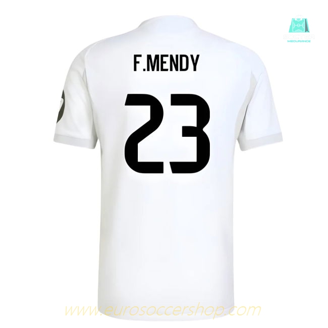 2025-2026 Real Madrid Authentic Home Shirt (F.Mendy 23)