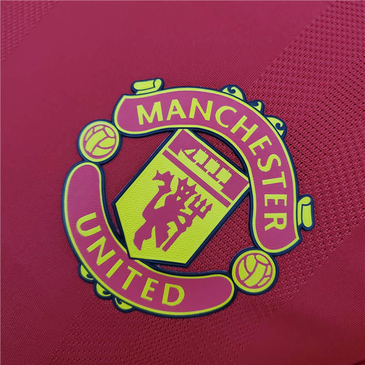 Official Man Utd Manchester United 21-22 Home Red Soccer Jersey