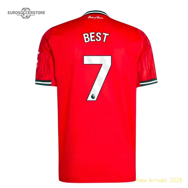 2025-2026 Man Utd Home Shirt (best 7) - Affordable - Match Day Jersey