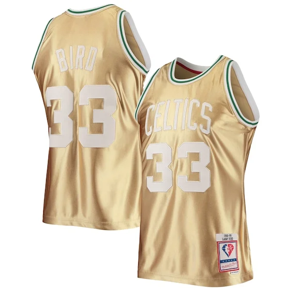 Larry Bird BOS Swingman Jersey - official retro basketball casual
