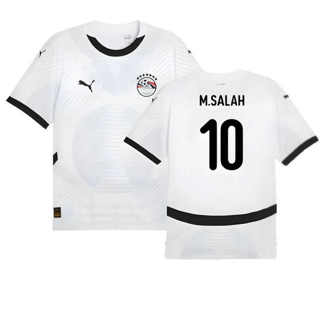 Top-Tier 2024-2025 Egypt Away Shirt (M.Salah 10) Climate-Control