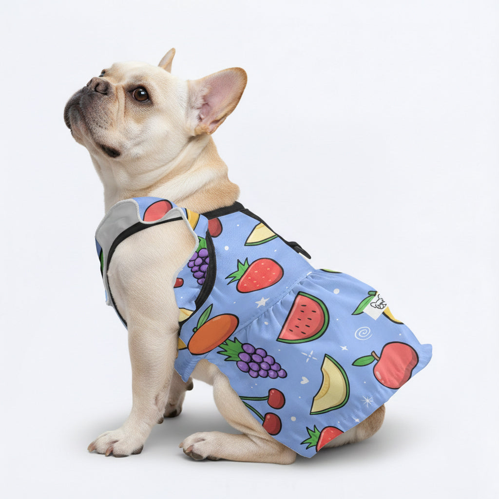 Pearl - Warm French Bulldog Dresses For Females Summer Wear