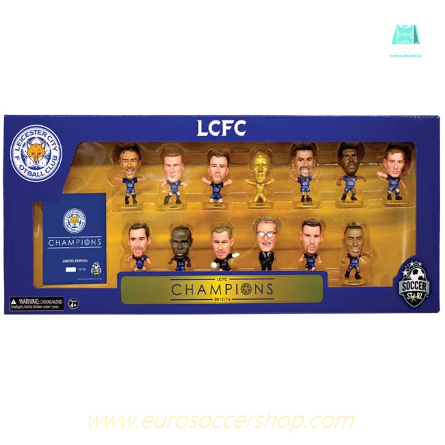 Leicester City FC SoccerStarz Premier League Winners Team Pack