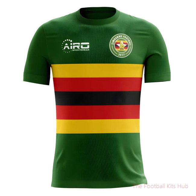 2025-2026 Zimbabwe Home Concept Football Shirt - Womens