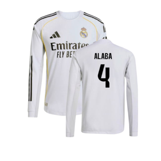Real Madrid Updated Home Jersey 2025-2026