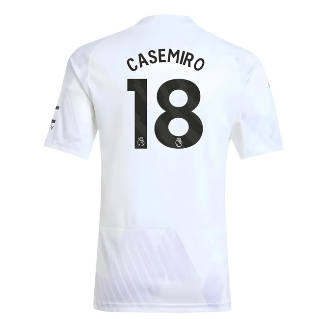 Official 2025-2026 Man Utd Away With Vintage Design - Easy Care