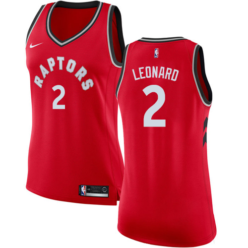 TOR Red Nike K. Leonard #2 NBA Jersey Basketball Jersey Basketball Jersey