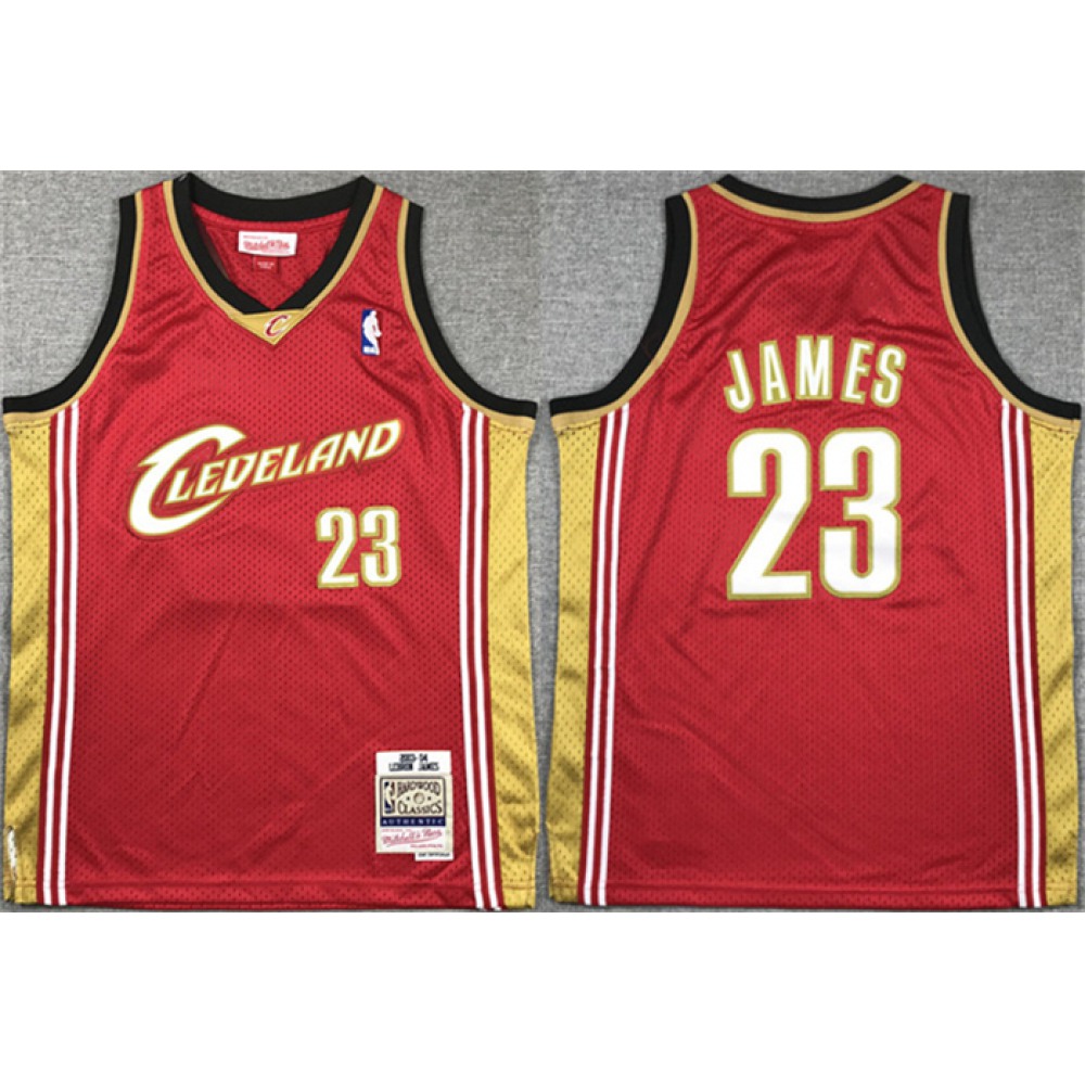 High-Quality LeBron James23 Red Jersey - - Game Day Essential