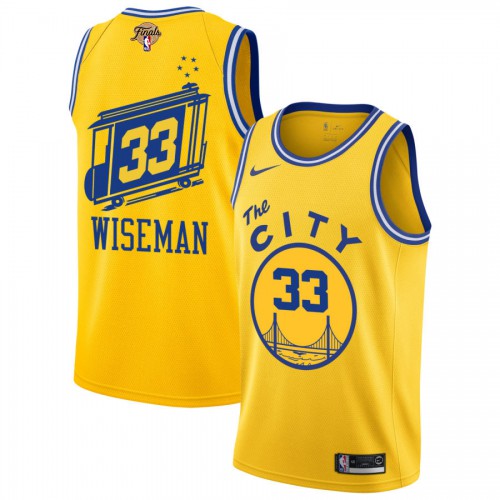 Superior Golden State NBA Swingman Jersey #33 James Wiseman 2022