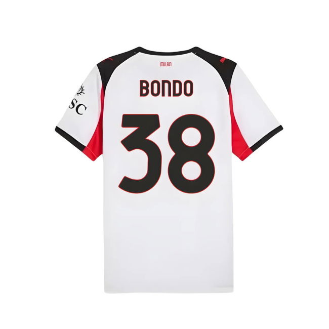 2025-2026 AC Milan Away Shirt (Bondo 38)