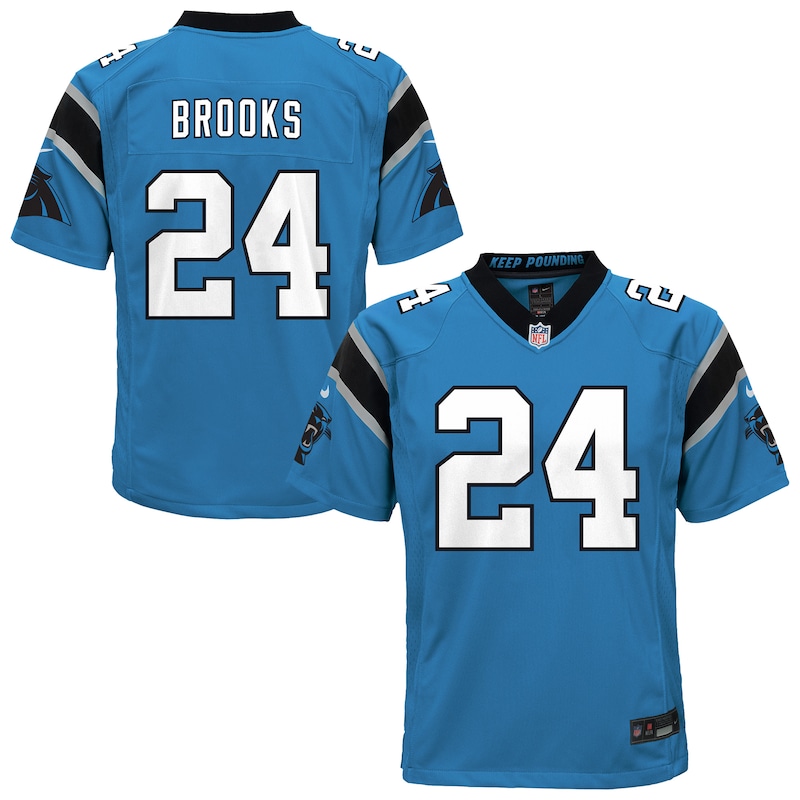 None Jonathon Brooks Carolina Panthers NFL Team Replica Jersey