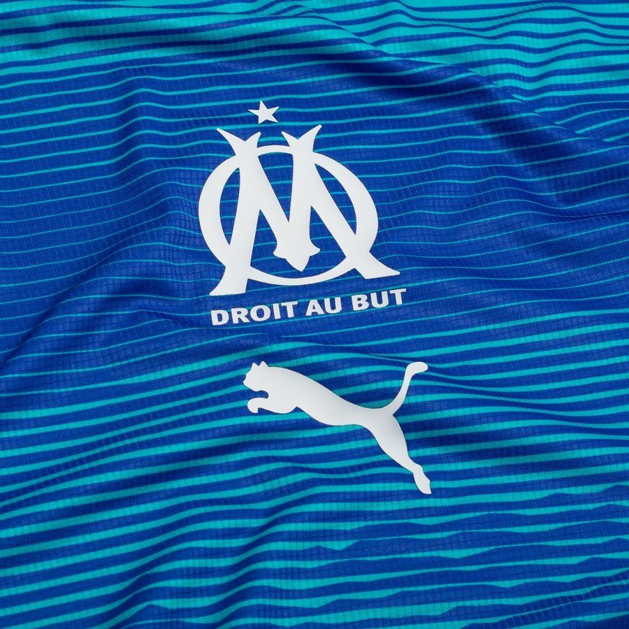 Marseille Training T Shirt Pre Match Royal Sapphire/team Aqua