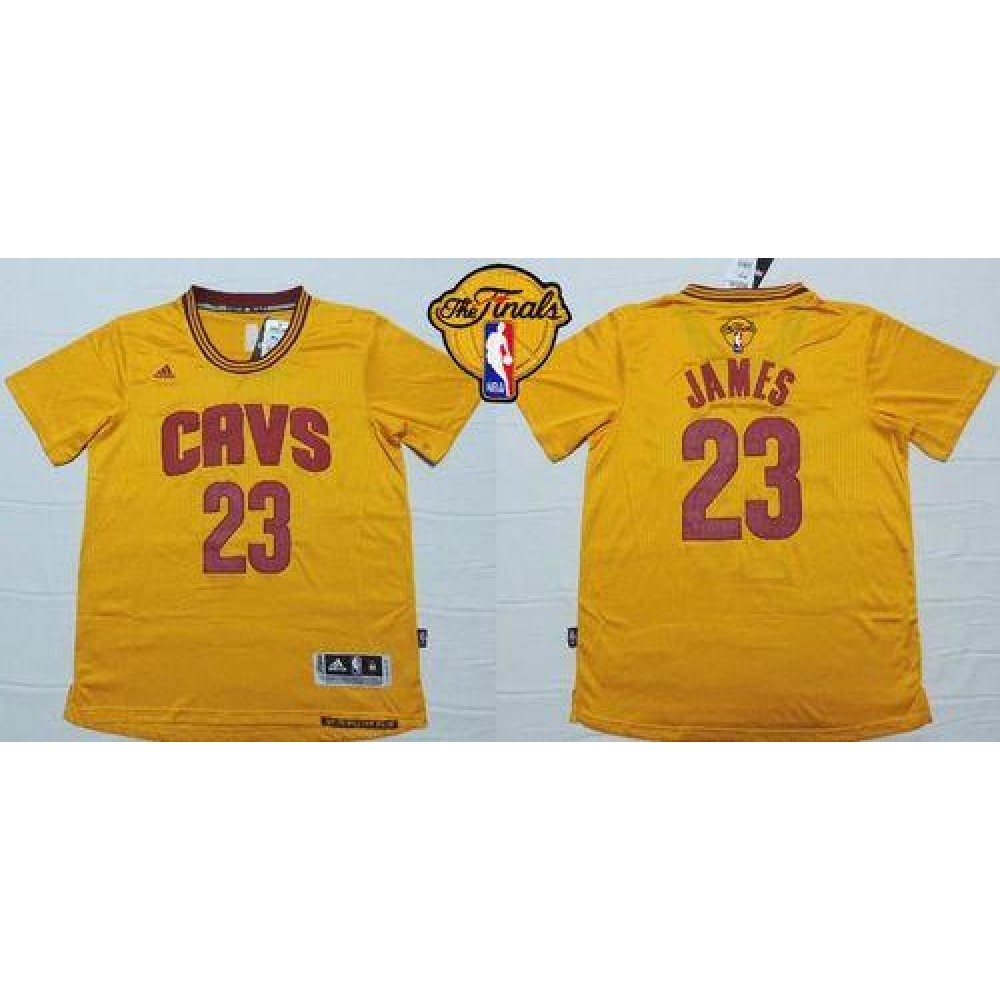 Official LeBron James23 Jersey Yellow - - NBA Collection