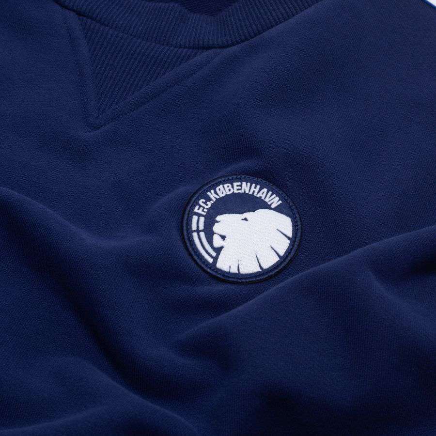 FC Copenhagen Sweatshirt Terrace Icons - Night Sky/White