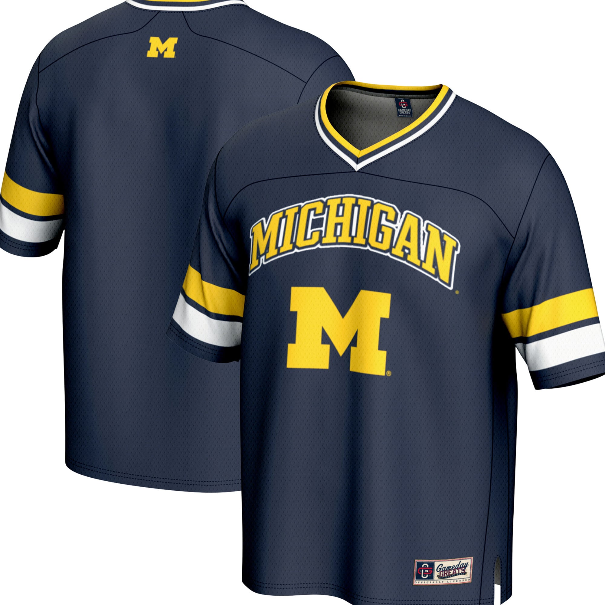 Michigan Wolverines GameDay Greats Youth Spirit Football Jersey - Navy