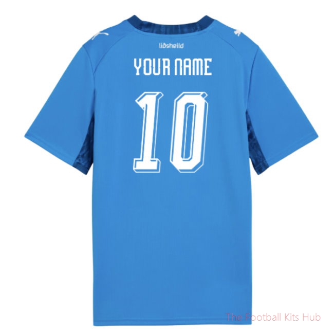 [LK] 2026/27 Iceland Home Shirt (Kids) (Your Name)