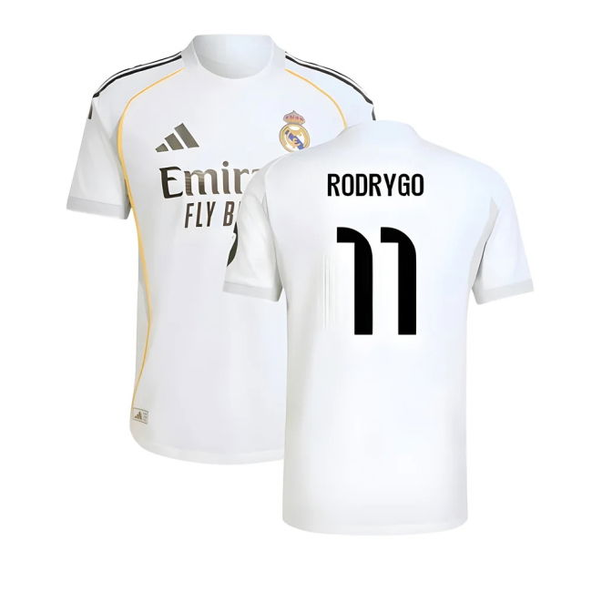2025-2026 Real Madrid Authentic Home Shirt for (Men