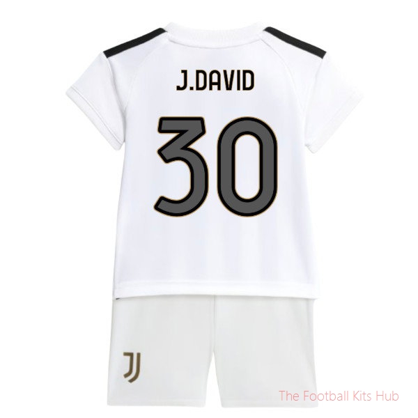 J David #30 2026-2027 Juventus Home Kit Soccer Jersey Club Shirt