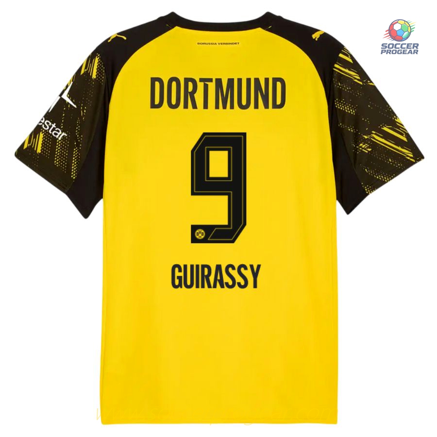 BVB Dortmund Home Football Soccer Football Shirt 2025/26 Collection Guirassy