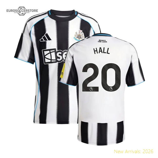 Newcastle Home Kit 2025-2026 Match Version Jersey Stadium Approved