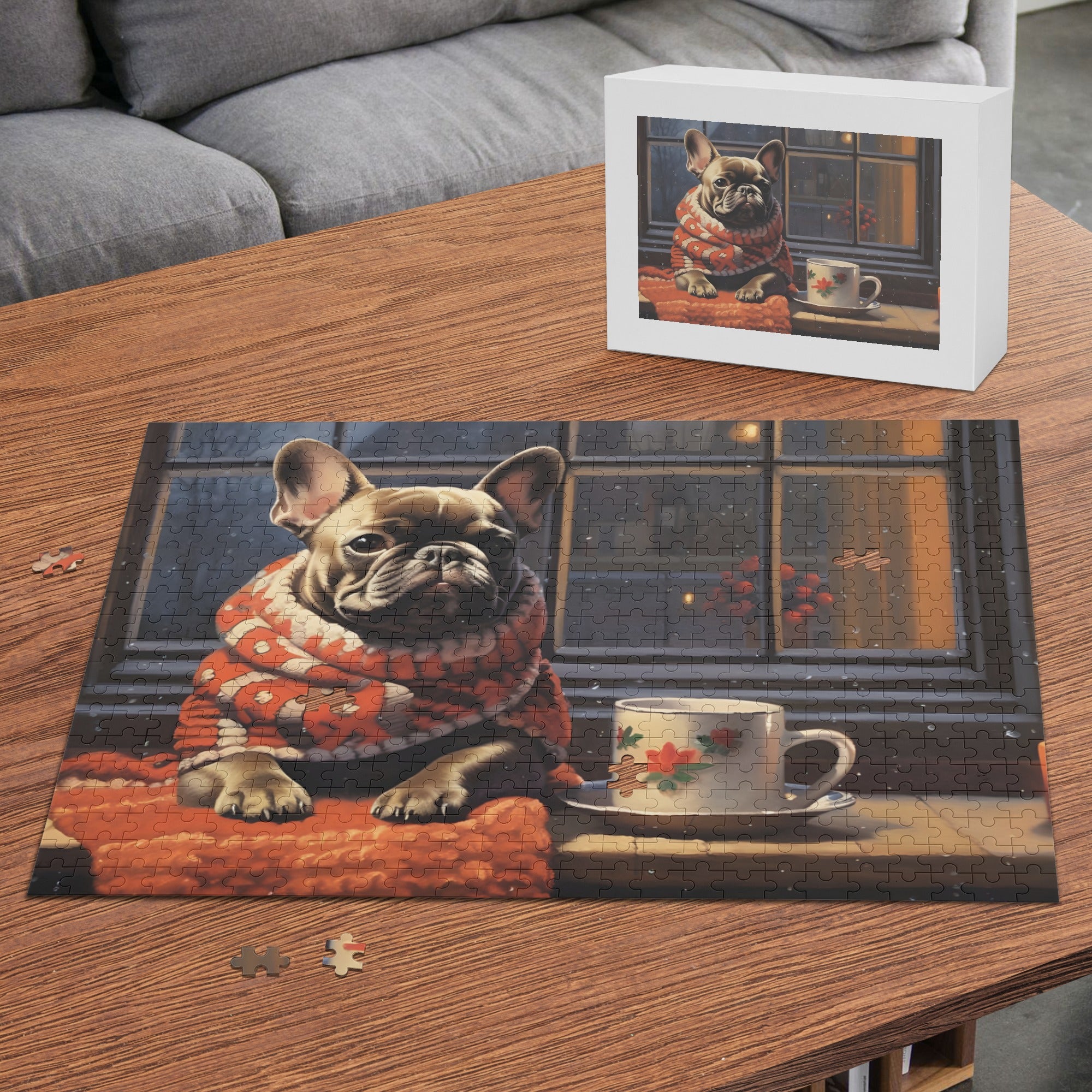 Bulldog Comfortable Fletcher- - Bulldog Puzzle Paw Protection