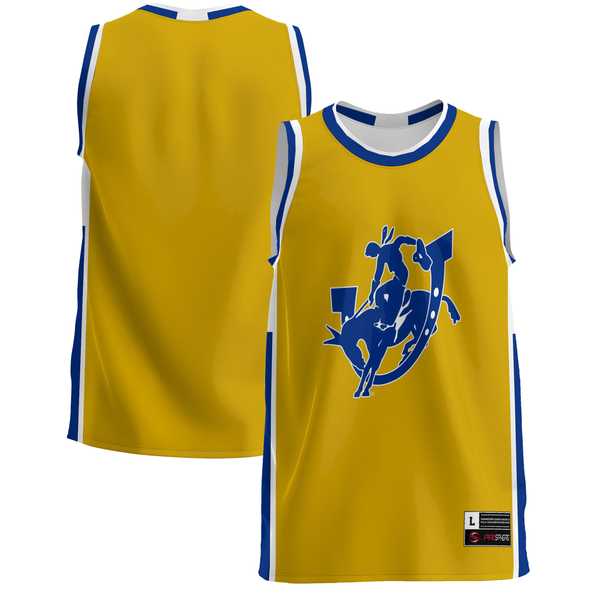 [NJP] Women's Southern Arkansas Muleriders GameDay Greats Lightweight Basketball Jersey - Gold
