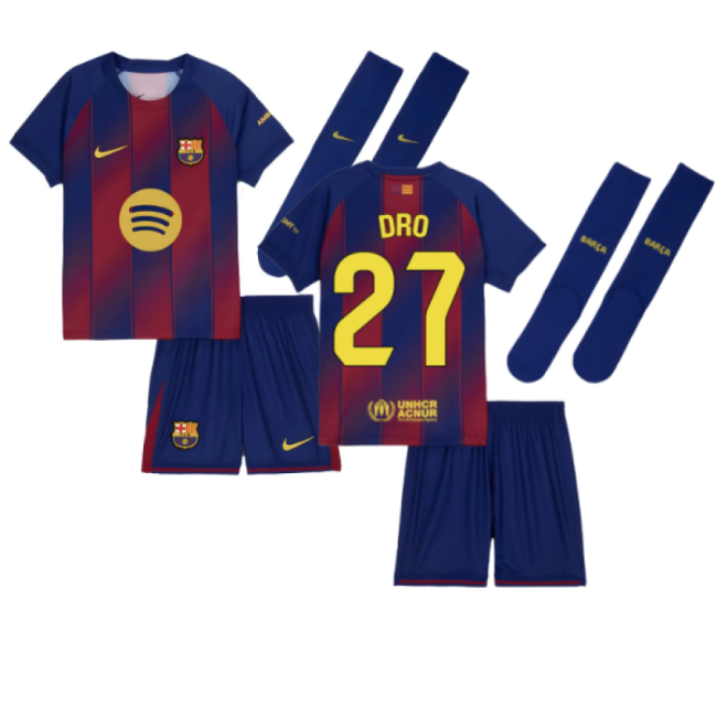 Pro-level Barcelona Home Dro Jersey 2025-2026 Moisture-wicking