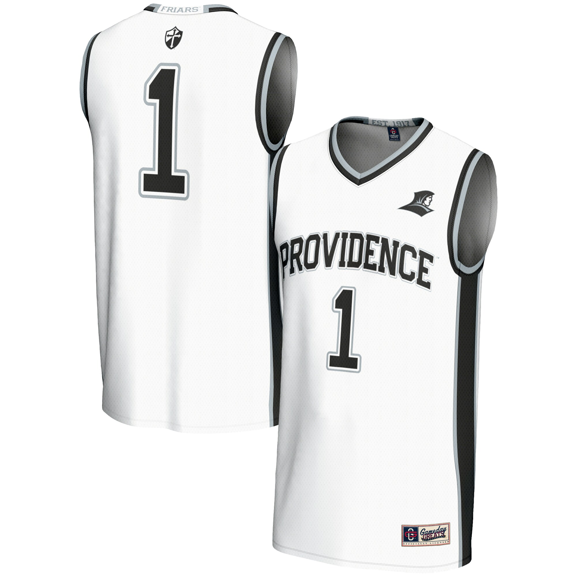 [DDG] Providence Friars GameDay Greats Youth Lightweight Basketball Jersey - White