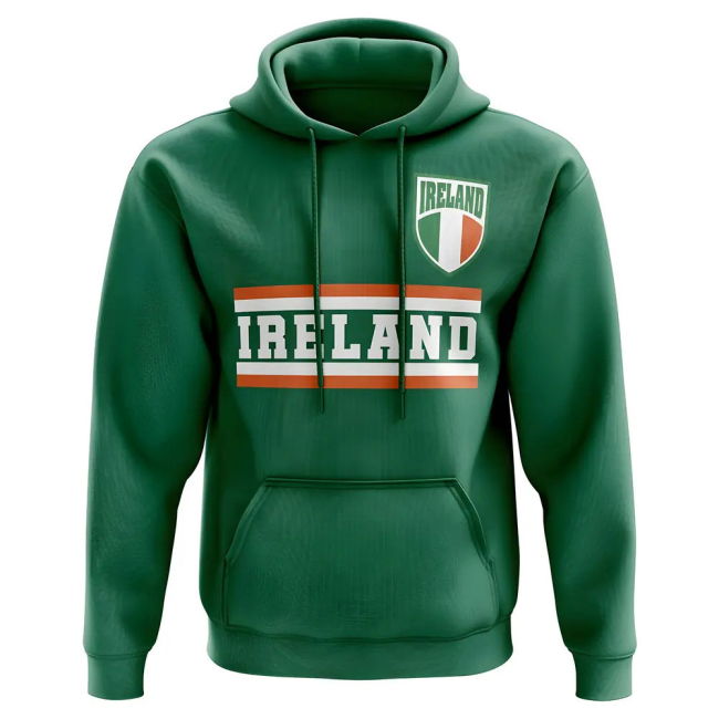 Ireland Core Football Country Hoody (Green) Official Authentic