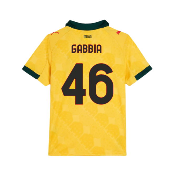 2025-2026 AC Milan Third Shirt (Kids) (Gabbia 46)