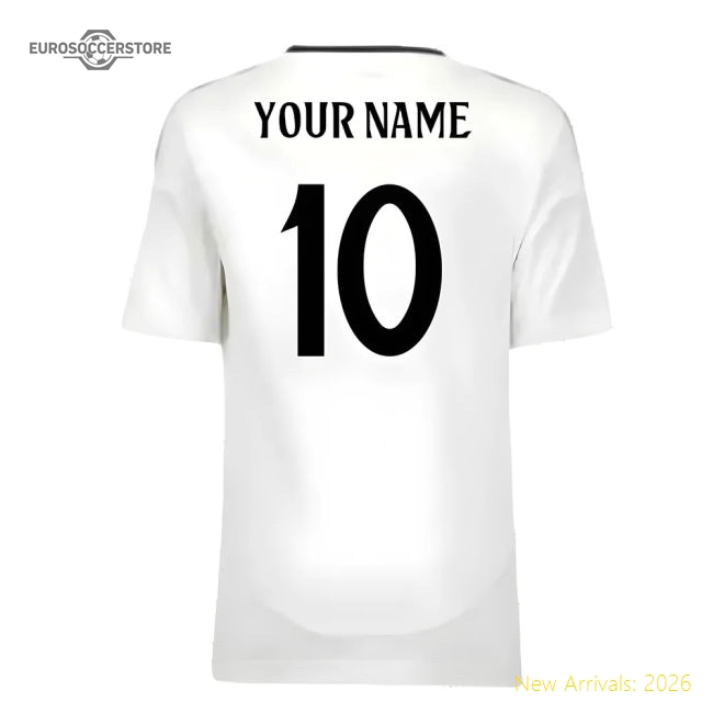 Top-grade 2024-2025 Real Madrid Home Youth Kit (your Name)