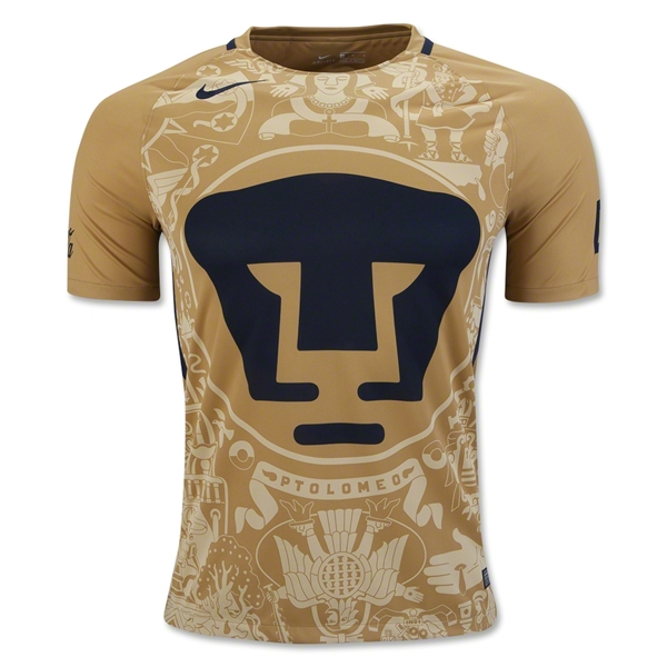 Authentic Official UNAM Home 201617 Soccer Jersey Shirt