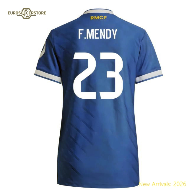 Luxury Womens Football Team F.mendy Jersey 2025-2026 Flexible