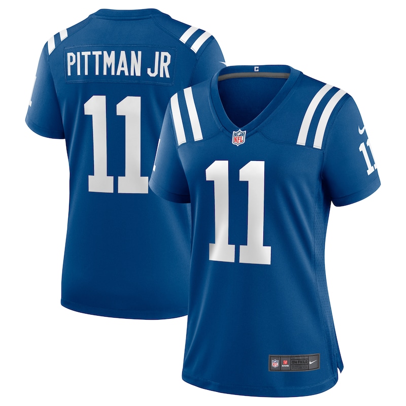 None Michael Pittman Jr. IND Colts Energetic Durable Jersey for NFL Fa