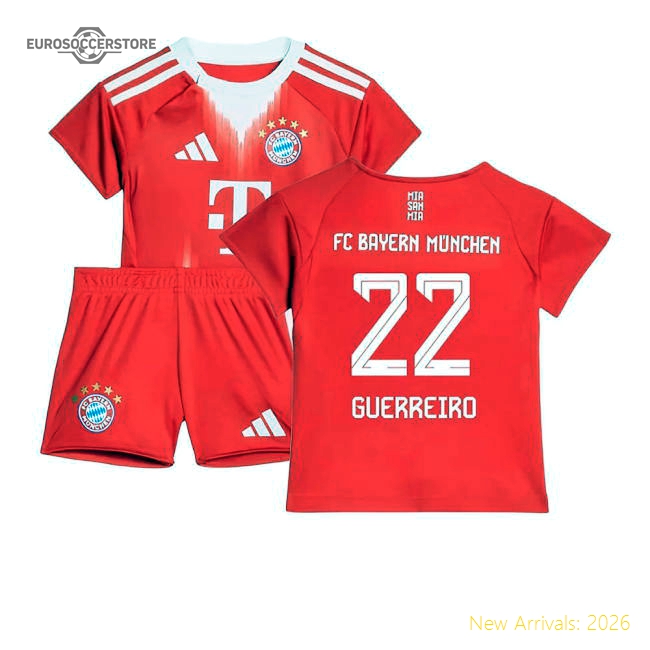 Bayern Munich Home Baby Kit 2025-2026 Fan Wear Jersey