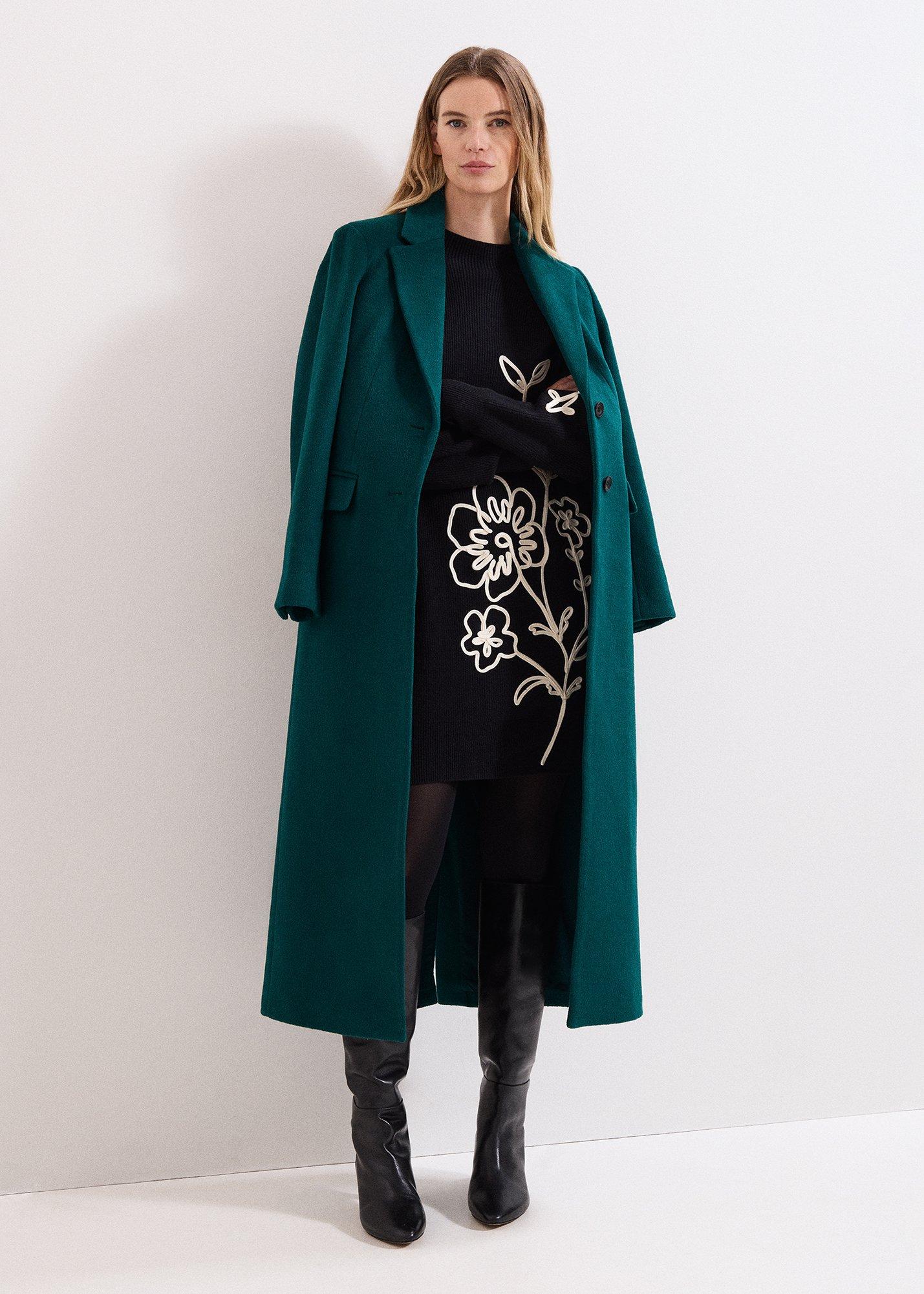 Rosa Jumper Dress With Applique Detail