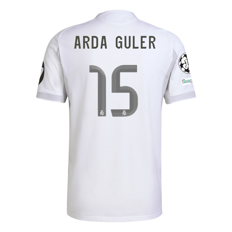 Real Madrid Madrid 2025-2026 UCL Home Jersey – Authentic Shirt