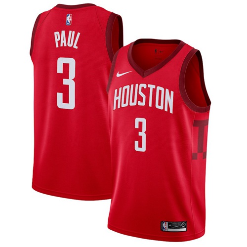 HOU Chris #3 Professional Grade Team Jersey Classic Style Game-Day