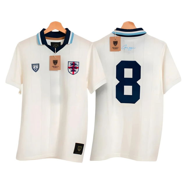Authentic England Tribute Gazza Durable Kit Athletic World Lightweight