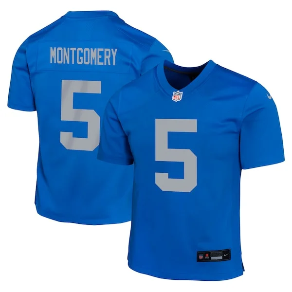 Performance None Game Jersey - Premium Blue NFL Fan Jersey | Game D...