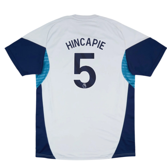 match worn 2025-2026 Arsenal Training Shirt (Grey Two) (Hincapie 5)