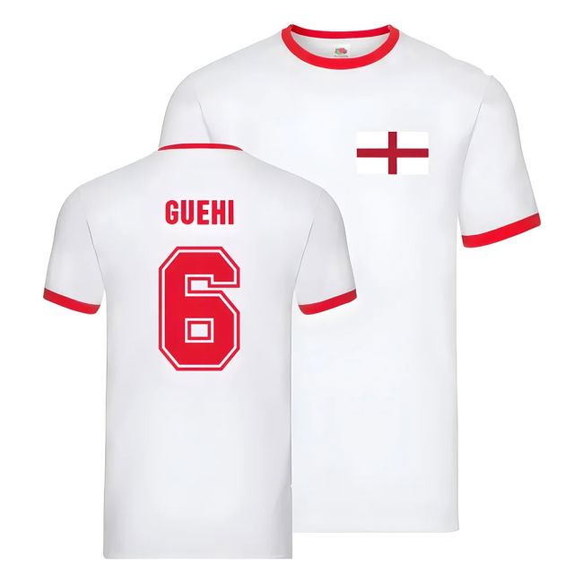 Official England Ringer T-Shirt Durable Professional World