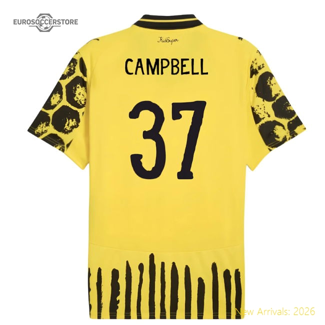 Borussia Dortmund 2024-25 Home Fan Version For Kids (Campbell Match
