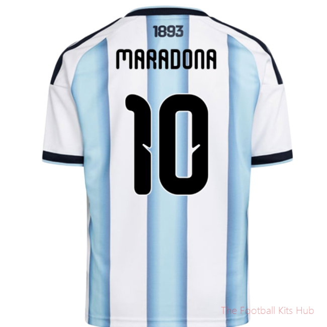 2026-2027 Argentina Home Shirt (Kids) (Maradona 10)