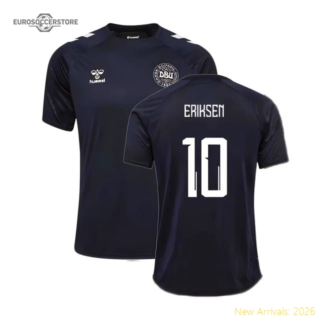 2024-2025 Denmark Training Jersey (Marine) (Eriksen 10)