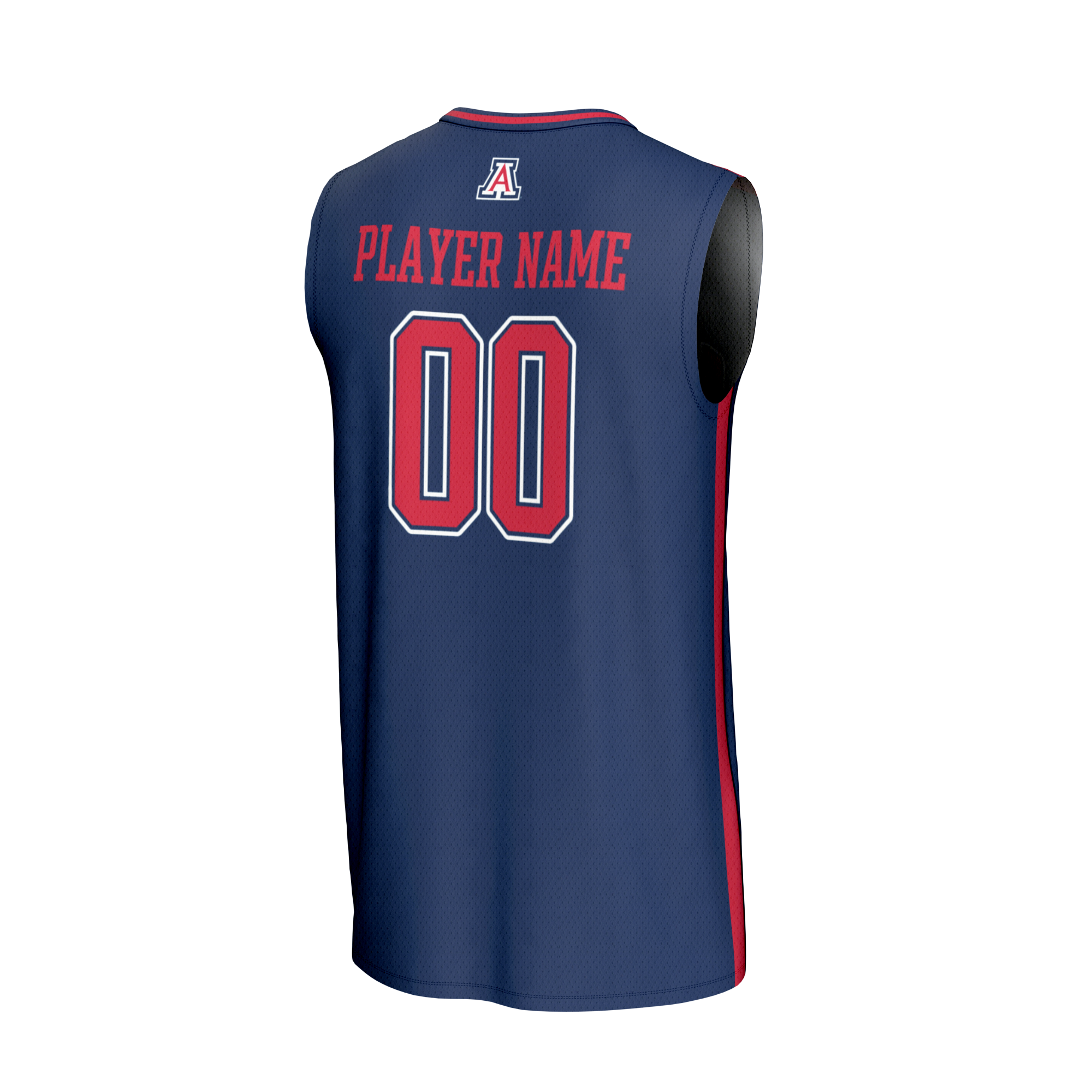 [NJP] Arizona Wildcats GameDay Greats NIL Pick-A-Player Lightweight Basketball Fashion Jersey - Navy