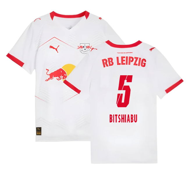 2025-2026 Red Bull Leipzig Home Shirt (Kids) (Bitshiabu 5)